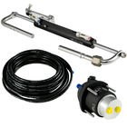 ISO 8m Pipe 90HP Hydraulic Outboard Steering System Helm